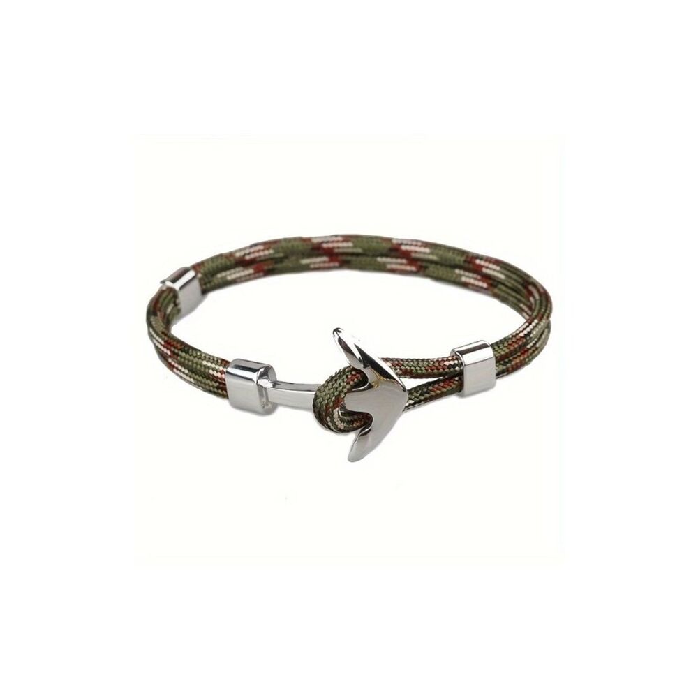 Bracelet Unisex Paracord w/Anchor Hook Closure For the Active Outdoor Lifestyle
